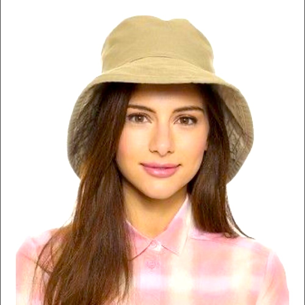Hat Attack Washed Cotton Bucket Hat Tan